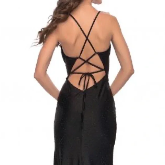 La Femme’s Prom Dress- used only once • EUC (Excellent Used Condition) Size 10 - Picture 2 of 10